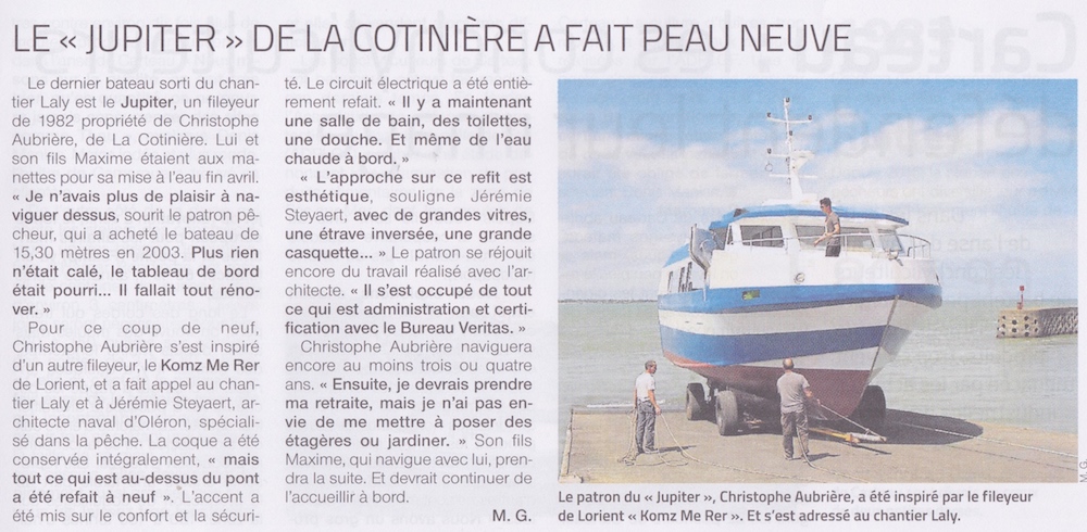 Bateau Jupiter